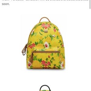 MCM paradiso med floral backpack